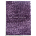 100% Polyester space dyed yarn shaggy rug